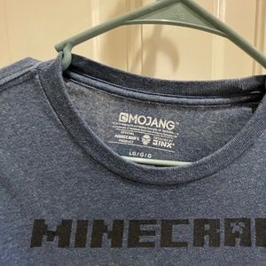 Minecraft boys long sleeve shirt